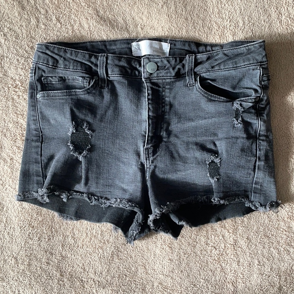 RSQ Black Jean Shorts